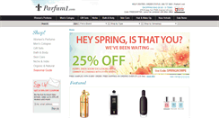 Desktop Screenshot of parfum1.com